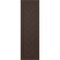 Ekena Millwork True Fit PVC Single Panel Herringbone Modern Style Fixed Mount Shutters, Raisin Brown, 18W x 28H, PR TFP001HB18X028TB - alternate 15